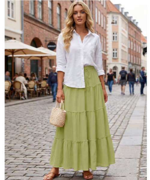 02 maxi skirt blouse 02 maxi skirt blouse
